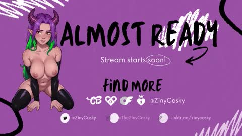 Ziny Cosky online show from 02.13.26