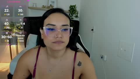 Snapshot of zoe_danae_ chatting on 02.18.25 Zoe online show from 02.18.25
