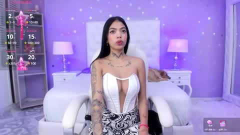 Snapshot of zoe_kravitx chatting on 02.13.25 CAMILA online show from 02.13.25