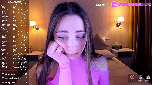 Snapshot of Lexi_Split chatting on 12.25.24 Lexi Split online show from 12.25.24