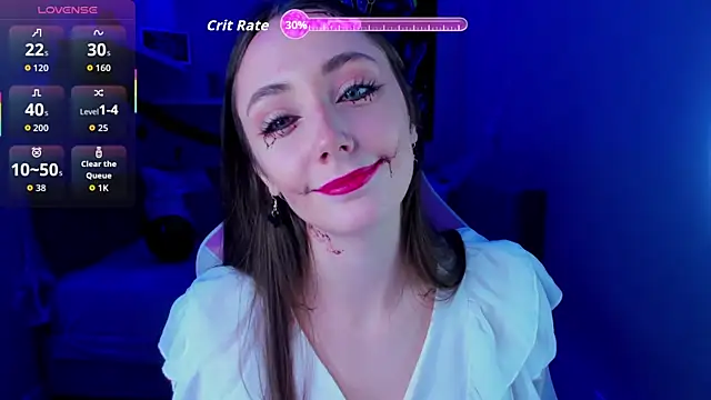 Snapshot of Lexi_Split chatting on 10.31.25 Lexi Split online show from 10.31.25