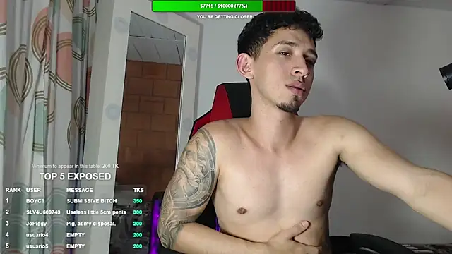 stevenSEX123 online show from 07.17.26