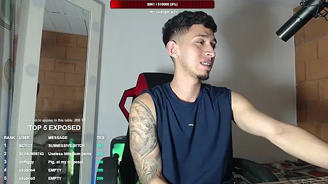 stevenSEX123 online show from 07.24.26