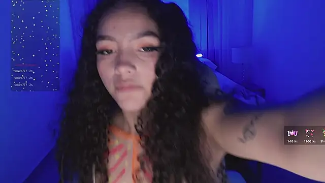 anahi curlie1 online show from 03.18.25