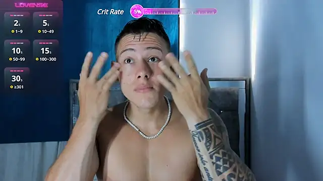 Snapshot of Muscle_King_Cum chatting on 02.03.25 Muscle King Cum online show from 02.03.25