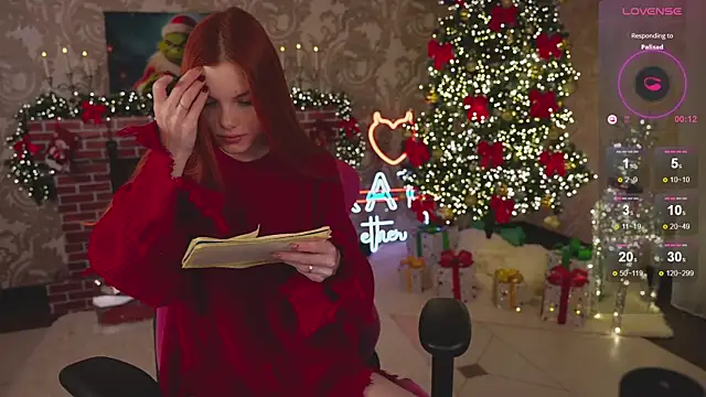 Katy  Ethereal online show from 12.21.24