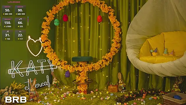 Katy  Ethereal online show from 04.11.26