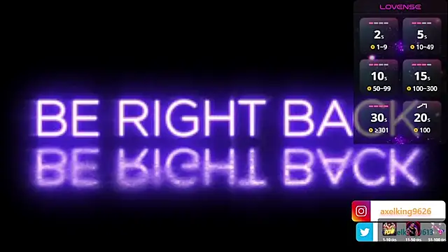 AxelKing1326 online show from 02.22.26