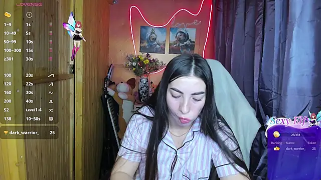 Snapshot of Fiery_Brunette_ chatting on 01.01.25 Fiery Brunette  online show from 01.01.25