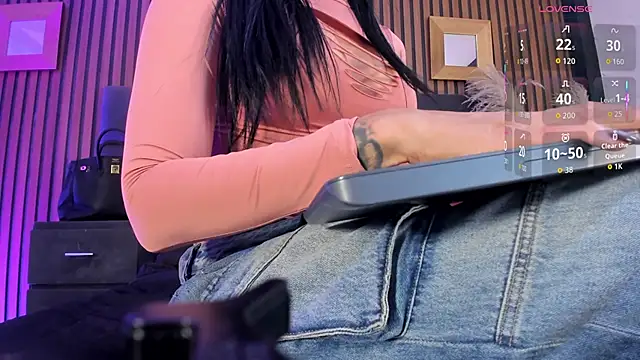 MeganFoxxi  online show from 06.10.26