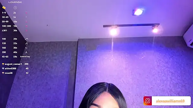 AleexxaWilliams online show from 12.03.24