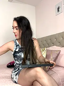 Snapshot of ImAlicee chatting on 12.22.25 ImAlicee online show from 12.22.25