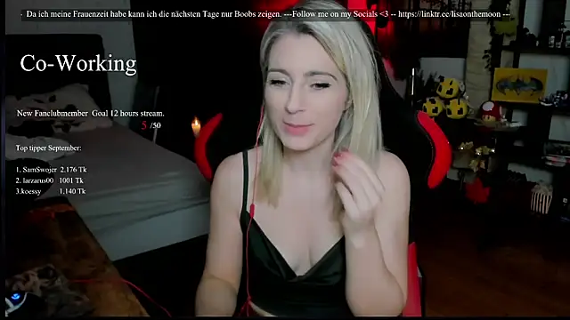 Lisaonthemoon online show from 09.10.25