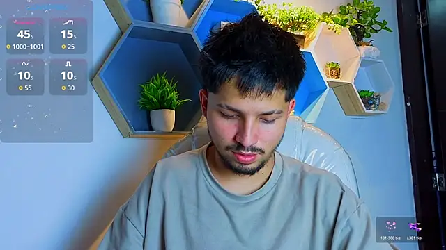 Issac james  online show from 03.10.26