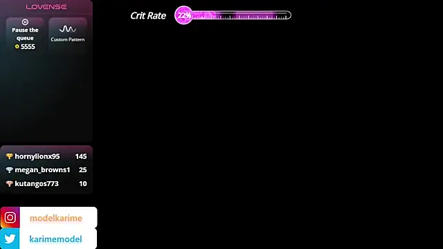 Snapshot of _karime_ chatting on 02.18.25 karime online show from 02.18.25