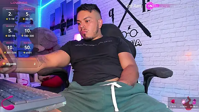Snapshot of Naughty_Charly chatting on 03.17.25 Naughty Charly online show from 03.17.25