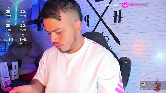 Snapshot of Naughty_Charly chatting on 03.20.25 Naughty Charly online show from 03.20.25