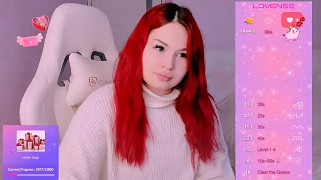 Snapshot of MissClarks chatting on 01.24.25 MissClarks online show from 01.24.25