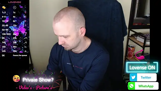 RealManHaveHairy online show from 05.21.26
