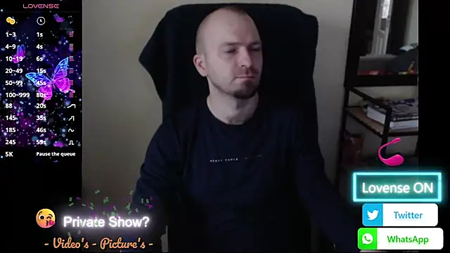 RealManHaveHairy online show from 05.22.26