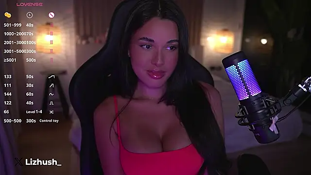 Snapshot of Lizhush_ chatting on 02.17.25 Lizhush  online show from 02.17.25