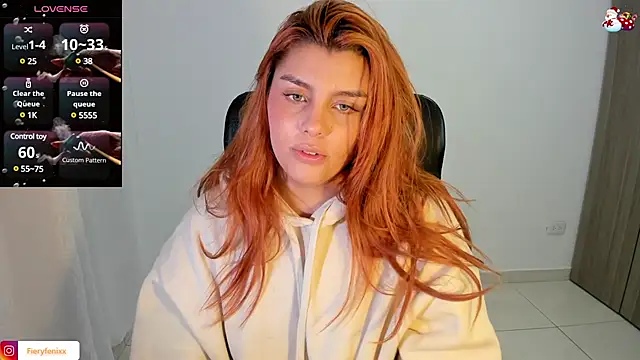 Snapshot of Fieryfenixx chatting on 01.05.25 Fieryfenixx online show from 01.05.25