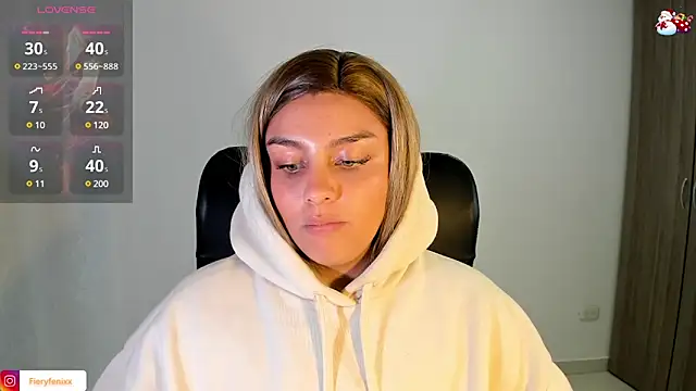 Snapshot of Fieryfenixx chatting on 01.07.25 Fieryfenixx online show from 01.07.25