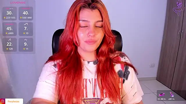 Snapshot of Fieryfenixx chatting on 01.25.25 Fieryfenixx online show from 01.25.25
