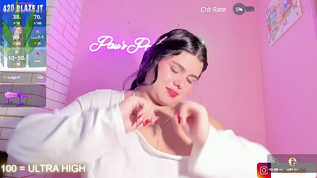 Snapshot of Putipaula3 chatting on 12.18.24 Putipaula3 online show from 12.18.24