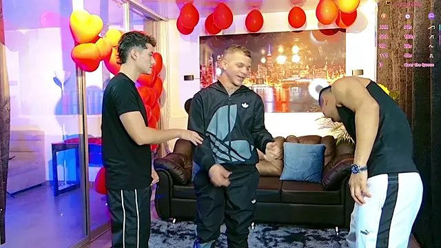 Snapshot of Boysgang_sex chatting on 02.15.26 Boysgang sex online show from 02.15.26