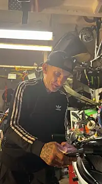 Snapshot of Gin4Cole chatting on 02.25.25 Gin4Cole online show from 02.25.25