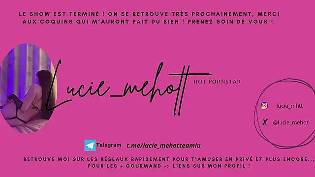 lucie mehott online show from 03.02.25