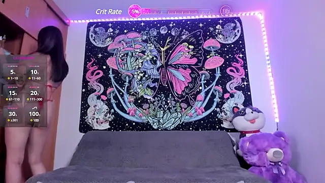 Snapshot of aciddollhell chatting on 01.03.25 aciddollhell online show from 01.03.25