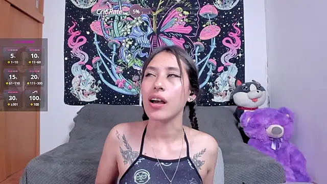 Snapshot of aciddollhell chatting on 02.13.25 aciddollhell online show from 02.13.25