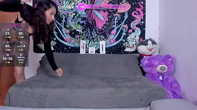 Snapshot of aciddollhell chatting on 02.13.25 aciddollhell online show from 02.13.25