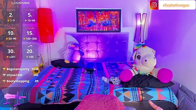 Snapshot of Elizabeth_vegaa chatting on 03.08.25 Elizabeth vegaa online show from 03.08.25