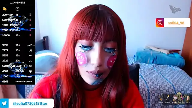 sofia rosse4 online show from 11.20.25