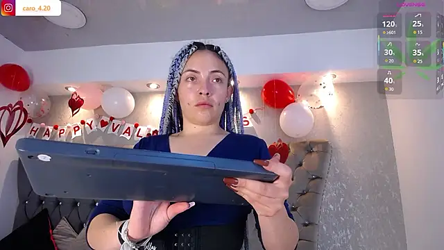 CaroFisher online show from 02.12.26