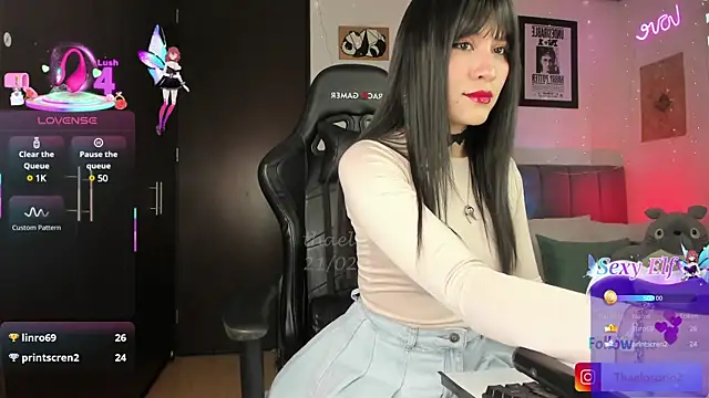 Snapshot of _thaeltaylor chatting on 02.24.25 thaeltaylor online show from 02.24.25