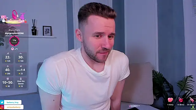 EnriqueBarberry online show from 04.11.26