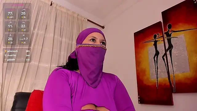 Snapshot of Amina_hafsa chatting on 02.22.25 Amina hafsa online show from 02.22.25