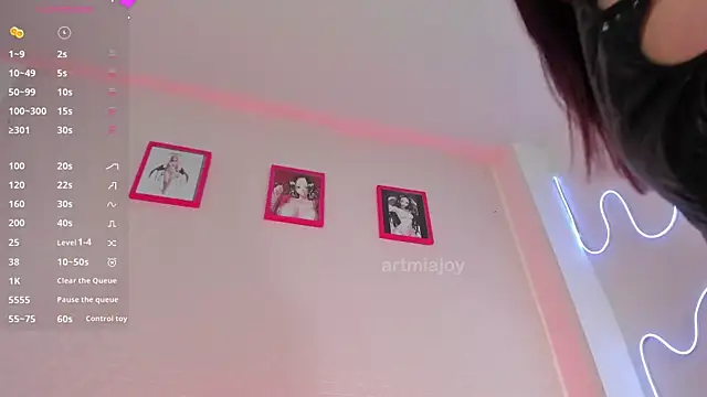 Snapshot of artmiaa chatting on 02.10.26 artmiaa online show from 02.10.26