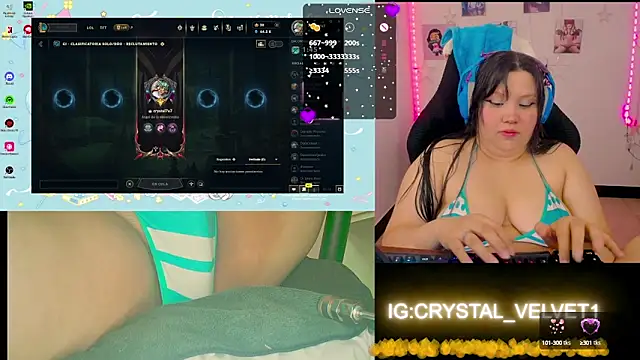 crystal7u7 online show from 09.10.25