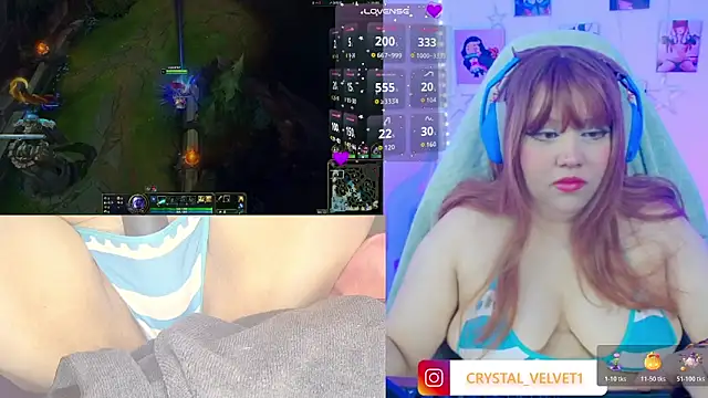 crystal7u7 online show from 10.30.25