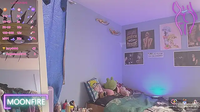 moonfiredancer online show from 01.24.25