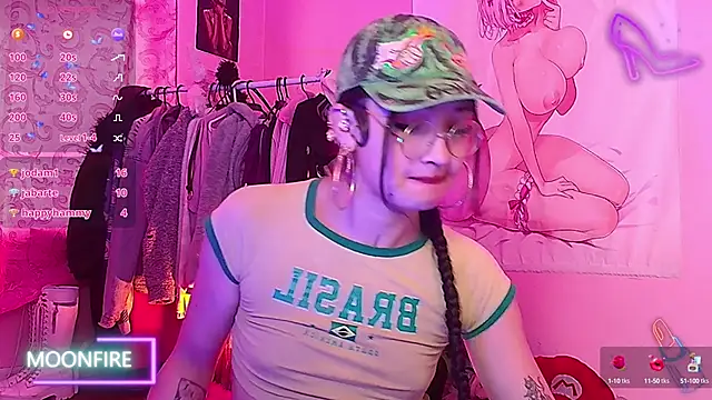 moonfiredancer online show from 09.18.25