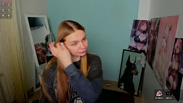 Snapshot of Molly_sweetie chatting on 01.03.25 Molly sweetie online show from 01.03.25