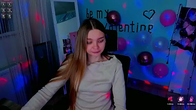 Snapshot of Molly_sweetie chatting on 02.14.25 Molly sweetie online show from 02.14.25