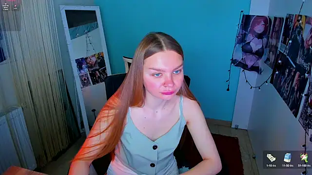 Snapshot of Molly_sweetie chatting on 03.18.25 Molly sweetie online show from 03.18.25
