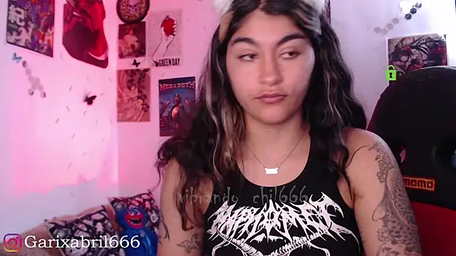 Snapshot of abril666 chatting on 01.07.25 abril666 online show from 01.07.25